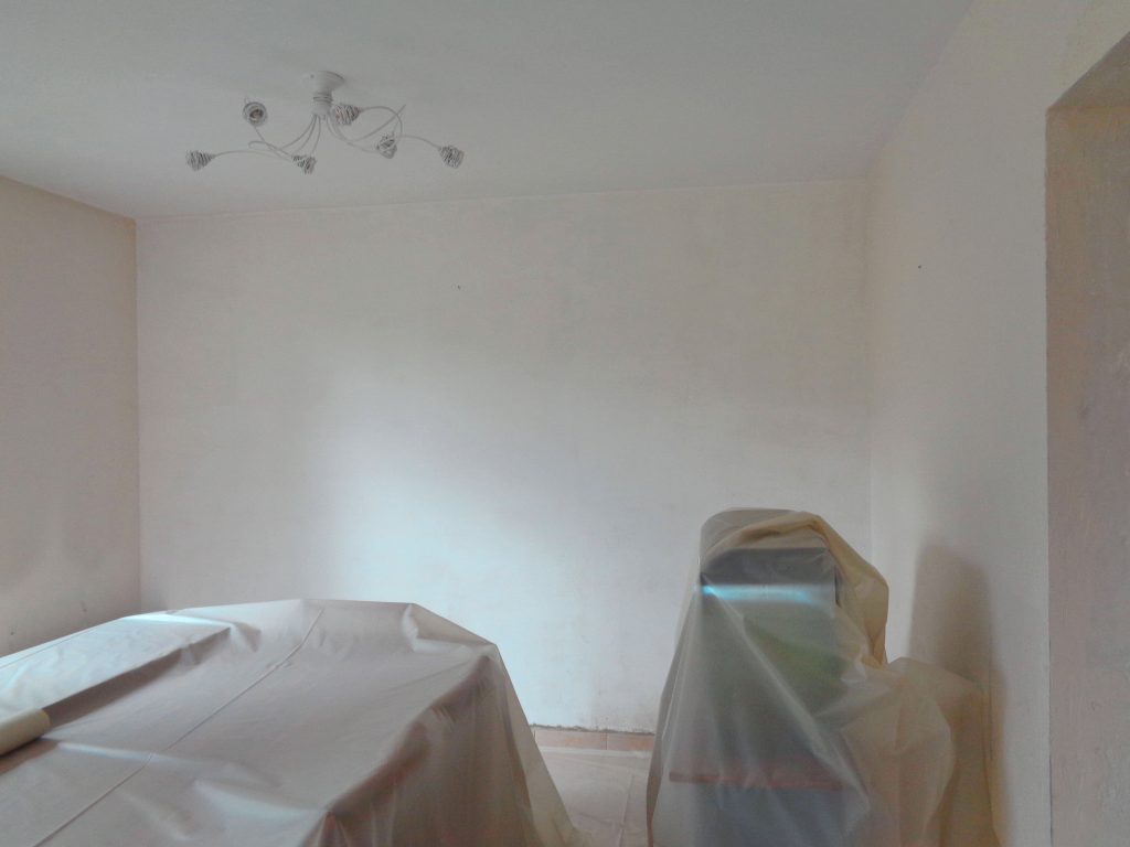 Photographie avant rénovation d'un salon, par Peinture et Vous